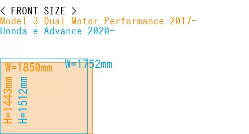 #Model 3 Dual Motor Performance 2017- + Honda e Advance 2020-